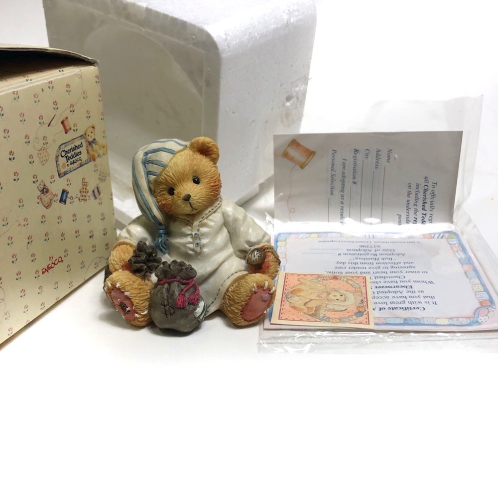 Cherished Teddies 617296 Ebearnezer Scrouge 1994
